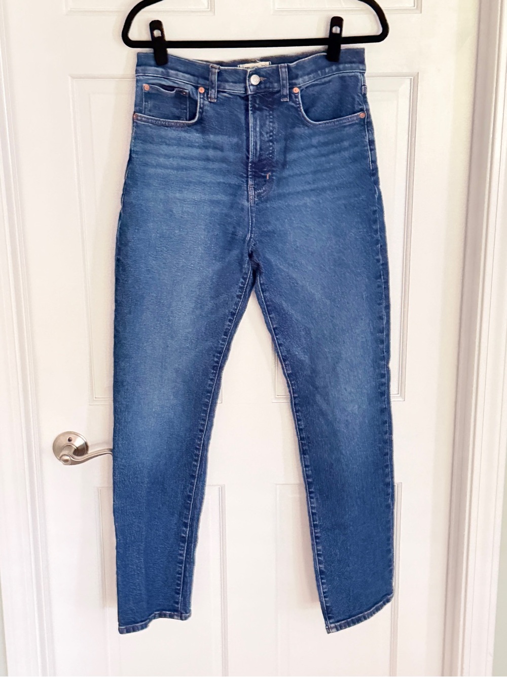 Madewell 90s straight High-Rise Women's Jeans in Medium Blue 29